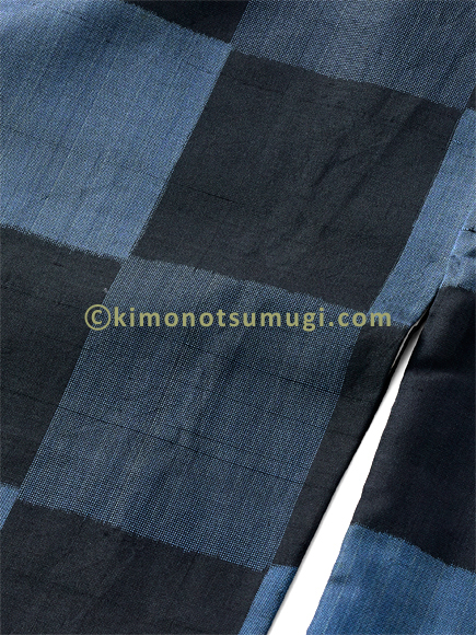 checkered pattern Ohshima tsumugi wa_005_02