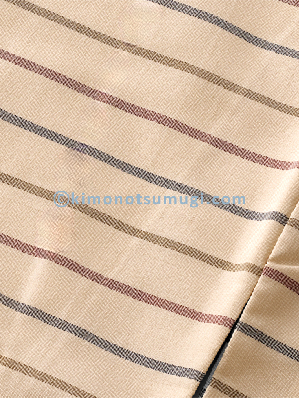 pink and blue stripes ivory tsumugi wa_016_02